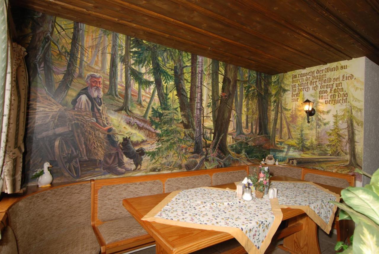 Pension Erzgebirgsstubel Ehrenfriedersdorf ภายนอก รูปภาพ